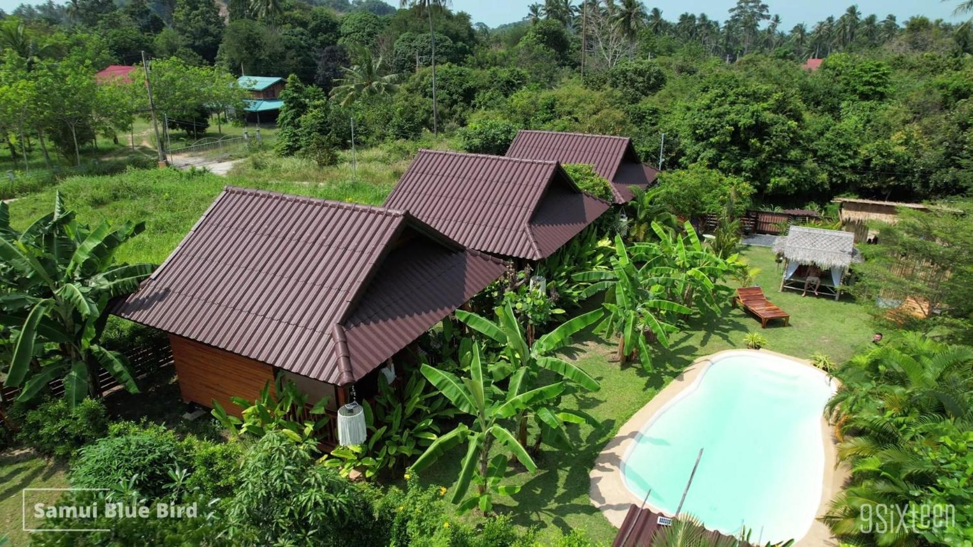 Samui Blue Bird Bed & Breakfast Mae Nam Bagian luar foto